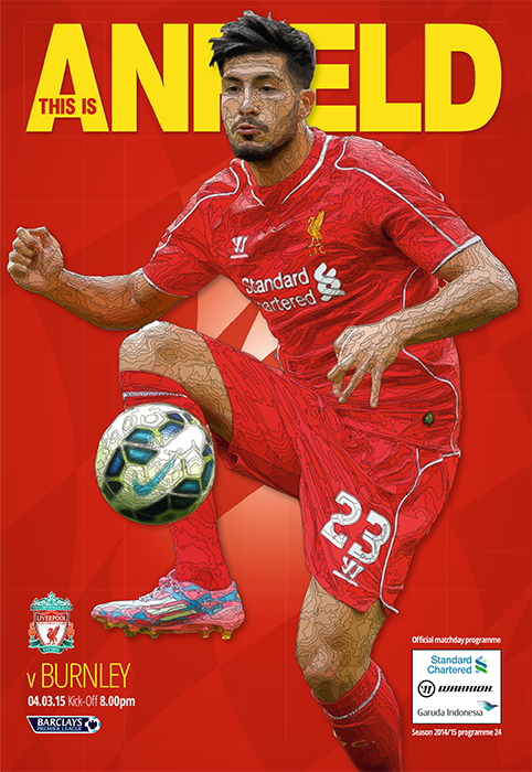 LIVERPOOL v BURNLEY 2014/15